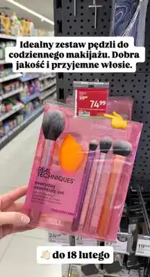 Rossmann Zestaw pędzli do makijażu everyday essentials set oferta