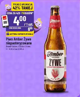 Polomarket Piwo Amber Żywe niepasteryzowane Browar Amber oferta