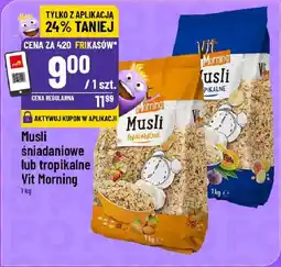 Polomarket Musli śniadaniowe lub tropikalne Vit Morning oferta