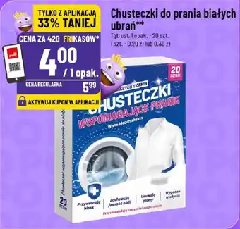 Polomarket Chusteczki do prania białych ubrań Tgtrust oferta