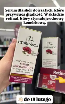 Rossmann Serum przeciwzmarszczkowe mikrozastrzyk na dzień i noc bio klinika 50-70+ oferta