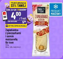 Polomarket Zapiekanka z pieczarkami i serem mozzarella Go tove oferta