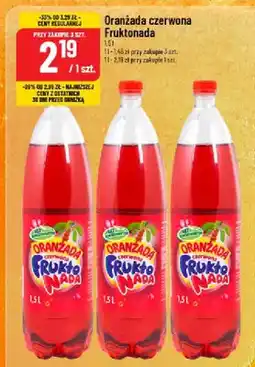 Polomarket Napój oranżada czerwona Fruktonada oferta