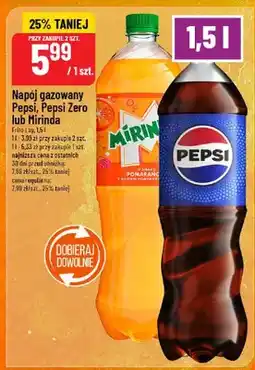 Polomarket Napój gazowany Pepsi, Pepsi Zero lub Mirinda oferta