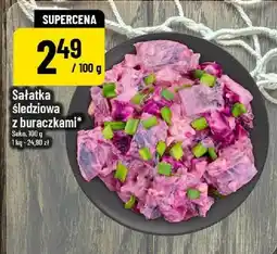 Polomarket Sałatka śledziowa z buraczkami oferta