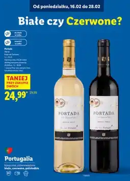 Lidl Wino czerwone Medium Sweet oferta