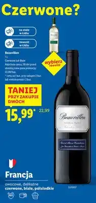Lidl Wino białe Medium Sweet oferta