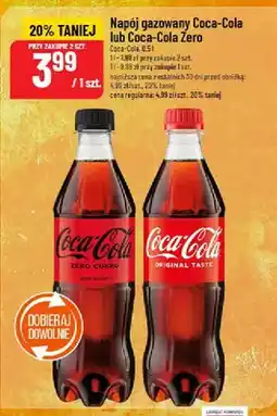 Polomarket Napój gazowany Coca-Cola lub Coca-Cola Zero oferta