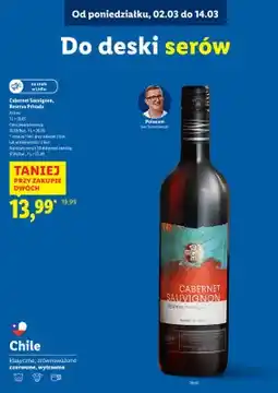 Lidl Wino czerwone Cabernet Sauvignon, Reserva Privada oferta