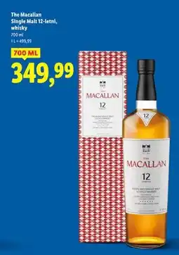 Lidl Whisky The Macallan Single Malt 12-letni oferta
