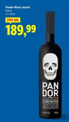 Lidl Absynt Pandor Black oferta