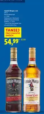 Lidl Rum Dark lub Spiced Gold oferta