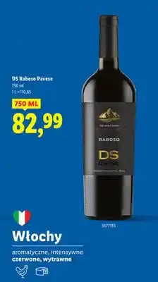 Lidl Wino DS Raboso Pavese oferta