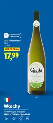 Lidl Wino Bianco Frizzante białe wytrawne oferta