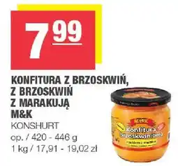 Spar Konfitura z brzoskwiń, z brzoskwiń z marakują oferta