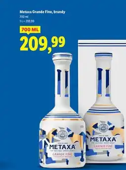 Lidl Brandy Metaxa Grande Fine oferta