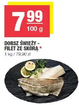 Spar Dorsz świeży - filet ze skórą oferta