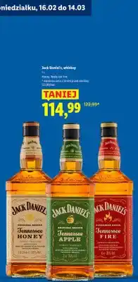 Lidl Whisky Honey, Apple lub Fire oferta