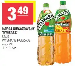 Spar Napój niegazowany Tymbark wybrane rodzaje oferta