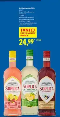 Lidl Likier sezonowa Cytrynówka oferta