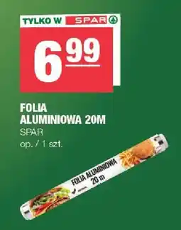 Spar Folia aluminiowa 20m oferta