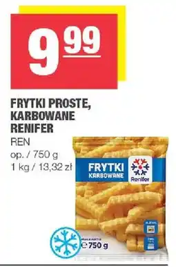 Spar Frytki proste, karbowane oferta