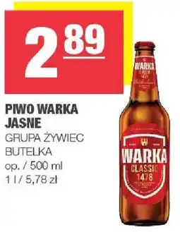 Spar Piwo Warka Jasne oferta