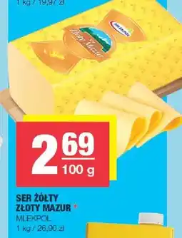 Spar Ser żółty Złoty Mazur oferta