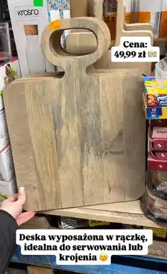 Intermarche Deska wyposażona w rączkę oferta