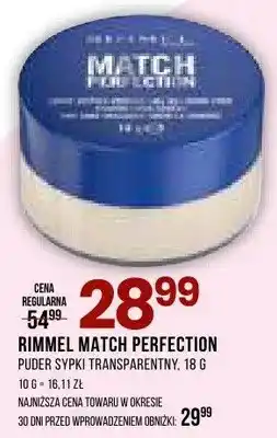 Drogerie Natura Puder sypki transparentny Match Perfection oferta