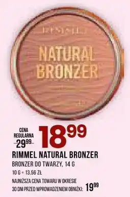 Drogerie Natura Bronzer do twarzy Natural Bronzer oferta