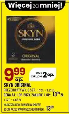 Drogerie Natura Prezerwatywy Skyn Original oferta