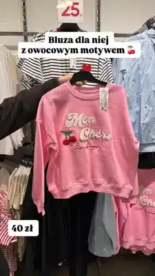 Pepco Bluza dla niej z owocowym motywem oferta