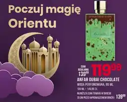 Drogerie Natura Woda perfumowana Anfar Dubai Chocolate oferta
