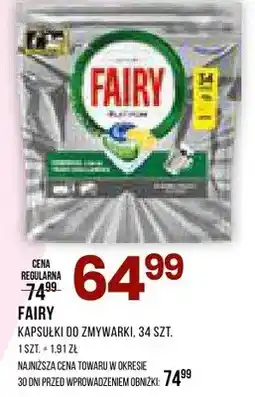 Drogerie Natura Tabletki do zmywarki Fairy oferta