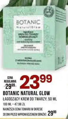 Drogerie Natura Łagodzący krem do twarzy Natural Glow oferta