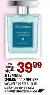 Drogerie Natura Woda perfumowana Cedarwood & Vetiver oferta