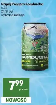 Delikatesy Centrum Napój Pragers Kombucha Original oferta