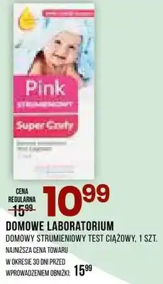 Drogerie Natura Domowe laboratorium odżywki strumienowy test ciążowy oferta