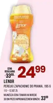 Drogerie Natura Perełki zapachowe do prania Lenor oferta