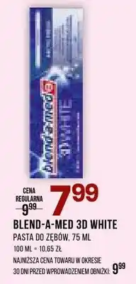 Drogerie Natura Pasta do zębów Blend-A-Med 3D White oferta