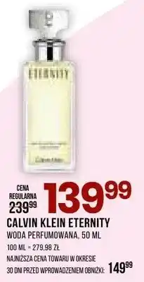Drogerie Natura Woda perfumowana Eternity oferta