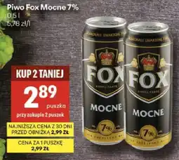 Delikatesy Centrum Piwo Fox Mocne 7% oferta