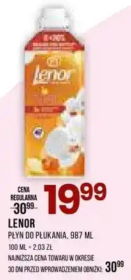 Drogerie Natura Płyn do płukania Lenor oferta