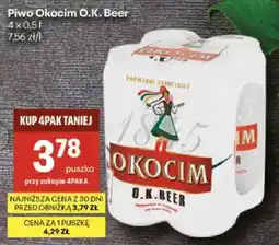 Delikatesy Centrum Piwo Okocim O.K. Beer oferta