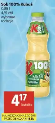 Delikatesy Centrum Sok 100% kubuś oferta