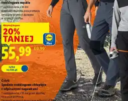 Lidl Spodnie trekkingowe męskie oferta