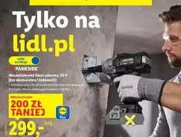 Lidl Akumulatorowy klucz udarowy 20V (bez akumulatora i ładowarki) oferta