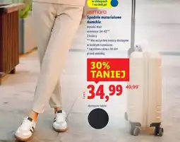 Lidl Spodnie materiałowe damskie oferta