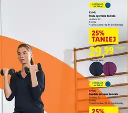 Lidl Bluza sportowa damska oferta